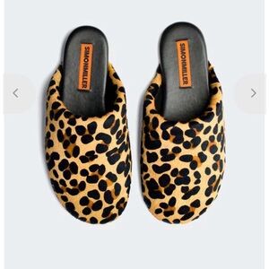 Simon Miller Cheetah Haircalf Bubble Mule